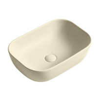 CRIUS, CAPPUCCINO, LAVOAR DREPTUNGHIULAR FARA ORIFICIU PENTRU BATERIE, FARA PREAPLIN, 45.5X32X13.5 CM, CBA426X1MK